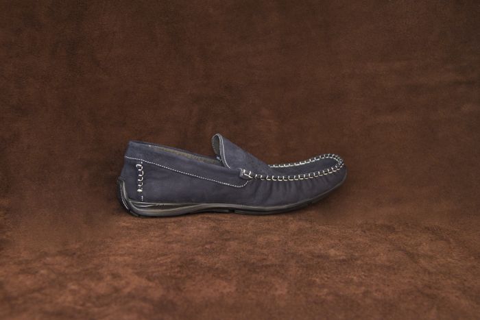 Туфли мужские (мокасины, черные) 104